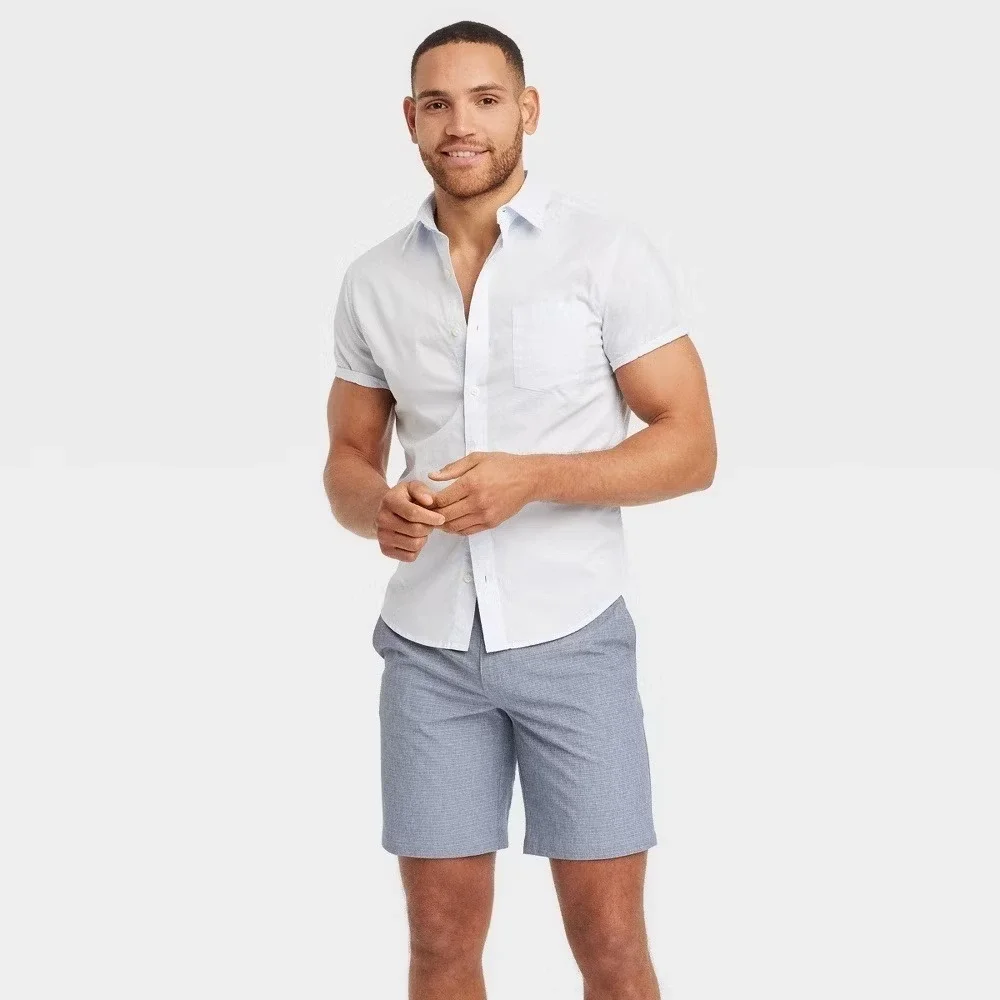 Men's Hybrid Swim Shorts by Goodfellow & Co Navy Size 34 New With Tags